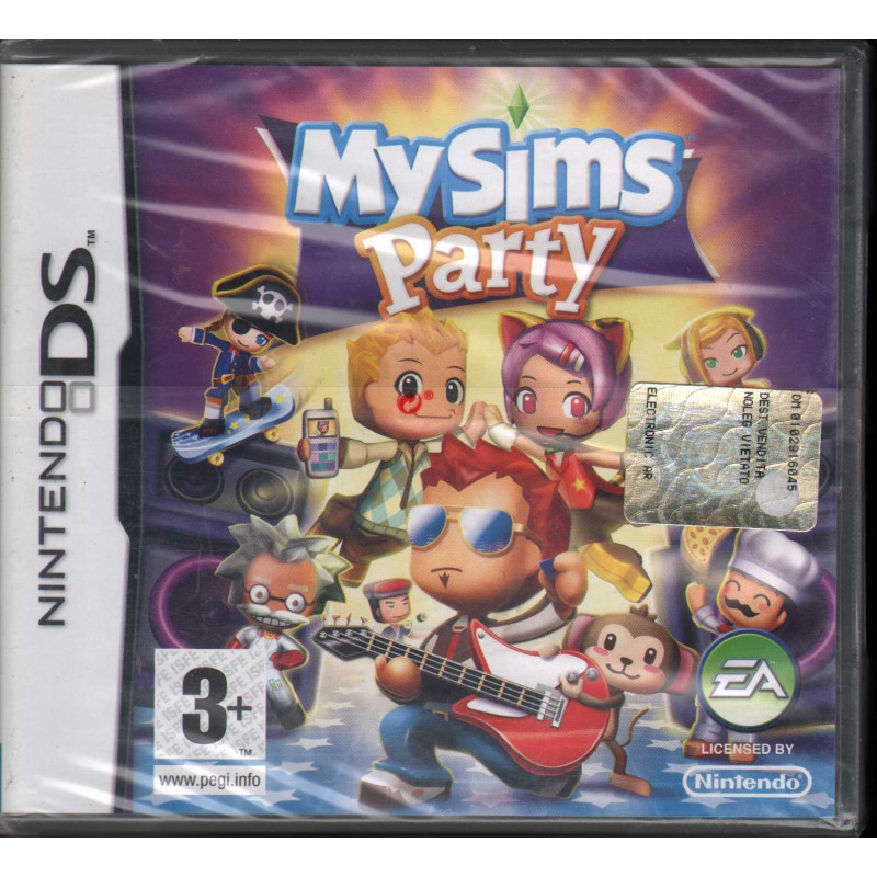MySims Party Videogioco Nintendo DS NDS Sigillato 5030947067090