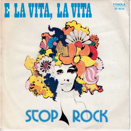 Rino e Luciano / The Rock Men Vinile 7" 45 GiriE La Vita, La Vita / Stop Rock DN 416 Nuovo