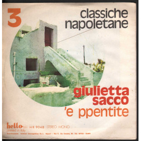 Giulietta Sacco Vinile 7" Torna Maggio / 'E PPentite - Hello HR 9048 Nuovo Giulietta Sacco Vinile 7" Torna Maggio / 'E PPentite - Hello HR 9048 Nuovo