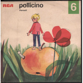 Perrault Vinile Verde 7" Pollicino (6) Parte 1 / 2 RCA Nuovo Perrault Vinile Giallo 7" Il Gatto Con Gli Stivali (5) Parte 3 / 4 Nuovo