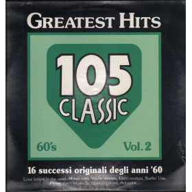 AA.VV. Lp Vinile Greatest Hits 105 Classic 60's Vol 2 Sigillato 0077779843411 AA.VV. Lp Vinile Greatest Hits 105 Classic 60's Vol 2 Sigillato 0077779843411