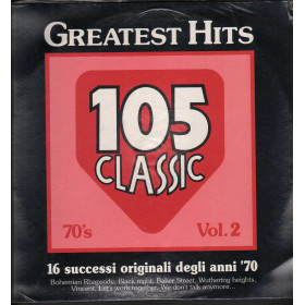 AA.VV. Lp Vinile Greatest Hits 105 Classic 70's Vol 2 Sigillato 0077779843510 AA.VV. Lp Vinile Greatest Hits 105 Classic 70's Vol 2 Sigillato 0077779843510