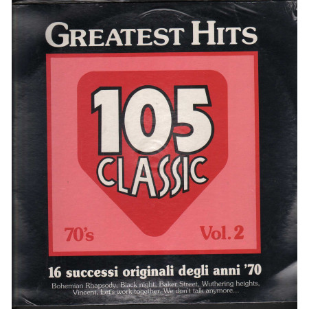 AA.VV. Lp Vinile Greatest Hits 105 Classic 70's Vol 2‎ Sigillato 0077779843510