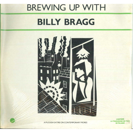 Billy Bragg ‎Lp Vinile Brewing Up With Billy Bragg / Chrysalis CHR1478 Sigillato