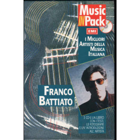Franco Battiato CD Libro Music In Pack I Migliori Artisti della Musica Italiana Franco Battiato 3CD Libro Music In Pack I Migliori Artisti della Musica Italiana