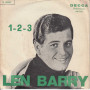 Len Barry Vinile 7" 45 Giri 1 - 2 - 3 / Bullseye Decca Nuovo