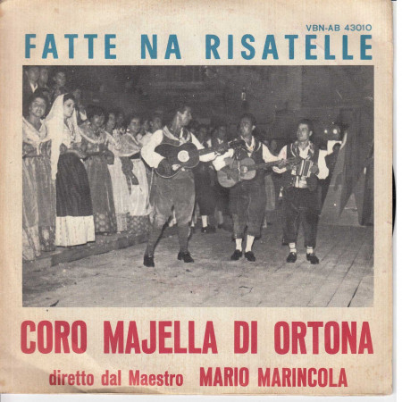 Majella Di Ortona Vinile 7" 45 Giri Fatte Na Risatelle /Mare Nostro Nuovo