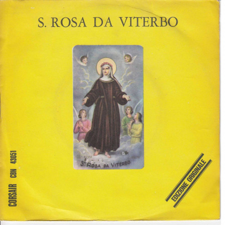 Fred Borzacchini Vinile 7" 45 Giri S. Rosa Da Viterbo - Corsair Nuovo