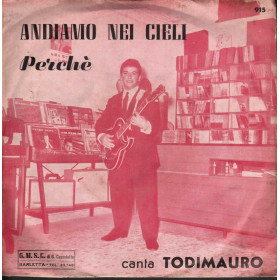 Todimauro Vinile 7" 45 giri Andiamo Nei Cieli / Perche - GMSC Nuovo Todimauro Vinile 7" 45 giri Andiamo Nei Cieli / Perche - GMSC Nuovo