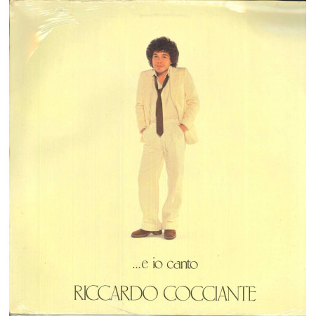 Riccardo Cocciante Lp Vinile E Io Canto / RCA NL 74978 Sigillato 0035627497810