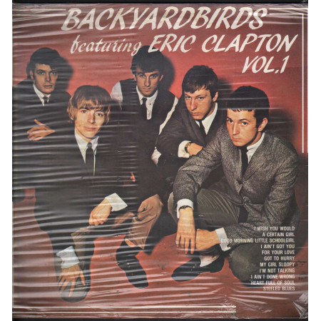 Backyardbirds Eric Clapton Lp 33giri Backyardbirds feat Eric Clapton vol1 Sig.