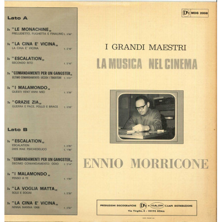 Ennio Morricone ‎‎Lp Vinile La Musica Nel Cinema Vol 4 / Det ‎MDG 2008 Nuovo