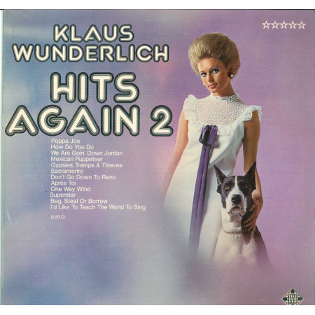 Klaus Wunderlich ‎‎‎Lp Vinile Hits Again 2 / Telefunken SLE 14 659-P Nuovo