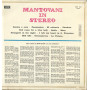 Mantovani And His Orchestra Lp Vinile Mantovani In Stereo / Decca MS 100 Nuovo