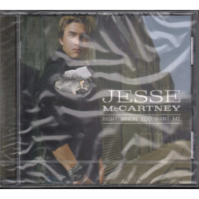 Jesse McCartney CD Right Where You Want Me / Hollywood Sigillato 0094637478820 Jesse McCartney CD Right Where You Want Me / Hollywood Sigillato 0094637478820