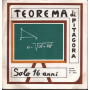 Teorema Di Pitagora ‎Vinile 7" 45 giri Solo 16 Anni / Zoom ZI 5601 Nuovo