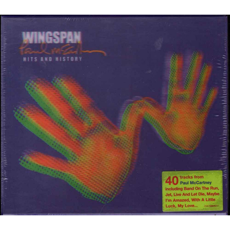 Paul McCartney CD Wingspan - Hits And History Tridimensionale Sig 0724353287627 Paul McCartney CD Wingspan - Hits And History Tridimensionale Sig 0724353287627