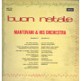 Mantovani & His Orchestra Lp 33giri Buon Natale Nuovo