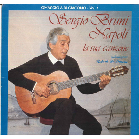 Sergio Bruni Lp Vinile Napoli La Sua Canzone Vol 1 Omaggio A Giacomo CGD Nuovo