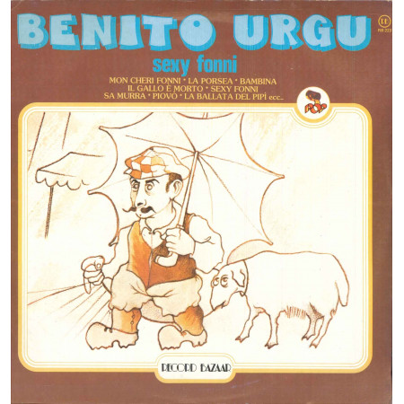 Benito Urgu Lp Vinile Sexy Fonni / Record Bazaar RB 223 Sigillato
