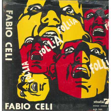 Fabio Celi E Gli Infermieri ‎Lp Follia Gatefold / Studio 7 A.G. 1101 Sigillato