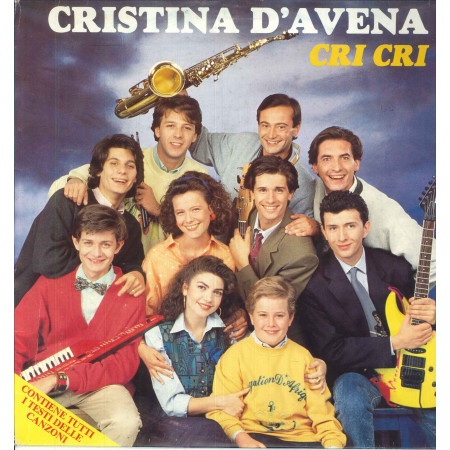 Cristina D'Avena Lp Vinile Cri Cri / Five Records FM 13662 Nuovo