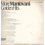Mantovani And His Orchestra Lp Vinile More Mantovani Golden Hits Nuovo