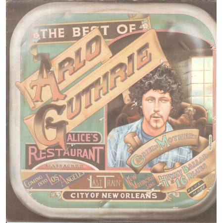 Arlo Guthrie ‎Lp Vinile The Best Of Arlo Guthrie / Warner Bros W 56431 Nuovo