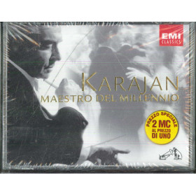 Herbert von Karajan 2x MC7 Maestro del Millennio / EMI Sigillata 0724382632849 Herbert von Karajan 2x MC7 Maestro del Millennio / EMI Sigillata 0724382632849