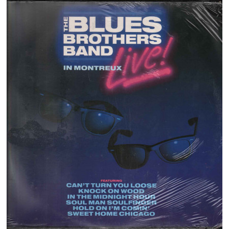 The Blues Brothers Band ‎Lp Vinile Live In Montreux WEA Sigillato 0090317161310