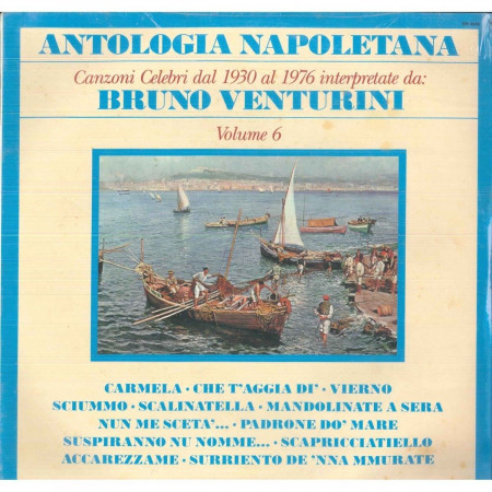 Bruno Venturini Lp Vinile Antologia Napoletana Vol 6 / Joker Sigillato