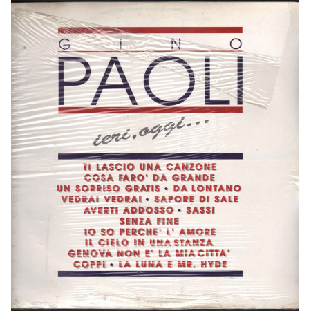Gino Paoli ‎Lp Vinile Ieri Oggi / Five Record FM 18010 Sigillato