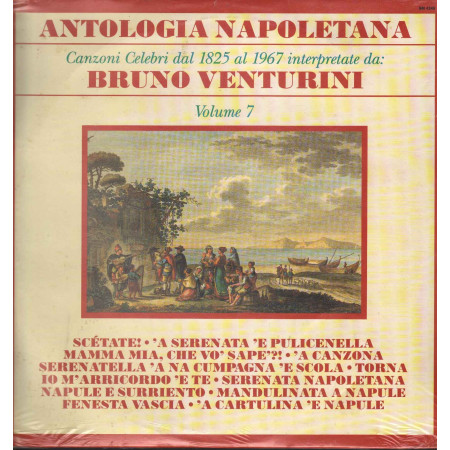 Bruno Venturini Lp Vinile Antologia Napoletana Vol 7 / Saar Joker Sigillato