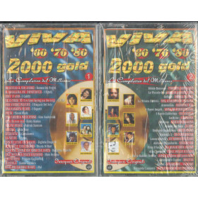 AA.VV 2x MC7 Viva 2000 Gold '60 '70 '80 / MCDV 6385 Sigillata 8014406638547 AA.VV 2x MC7 Viva 2000 Gold '60 '70 '80 / MCDV 6385 Sigillata 8014406638547