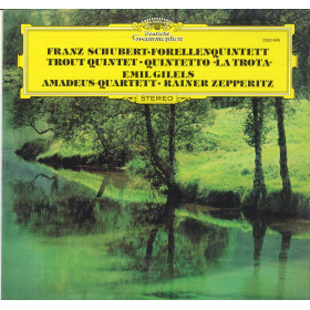 Schubert / Emil Gilels / Zepperitz Lp Forellenquintett Quintetto La Trota Nuovo Schubert / Emil Gilels / Zepperitz Lp Forellenquintett Quintetto La Trota Nuovo