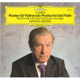 Bach / Milstein LP Partiten Fur Violine Solo No 2 D-moll • No 3 E-dur Nuovo Bach / Milstein LP Partiten Fur Violine Solo No 2 D-moll • No 3 E-dur Nuovo