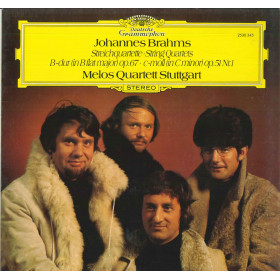 Brahms Melos Quartett Stuttgart Lp Streichquartette String Quartets DG Nuovo Brahms Melos Quartett Stuttgart Lp Streichquartette String Quartets DG Nuovo