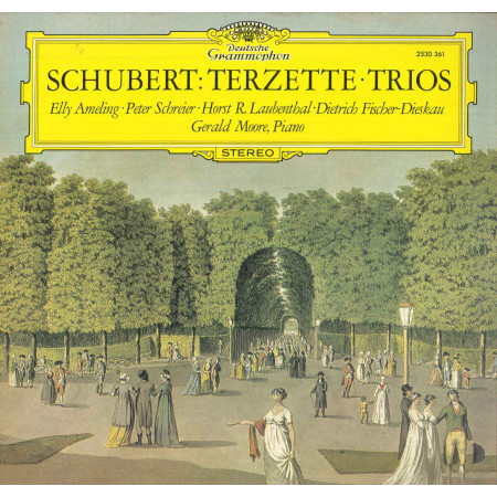 Schubert Elly Ameling Peter Schreier Gerald Moore Lp Terzette Trios Nuovo DG