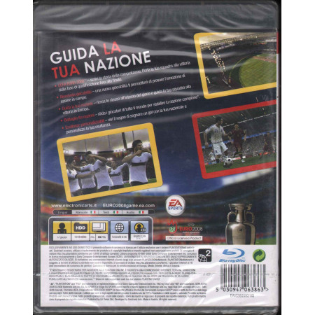 Uefa Euro 2008 Playstation 3 PS3 / Electronic Arts Sigillato 5030947063863