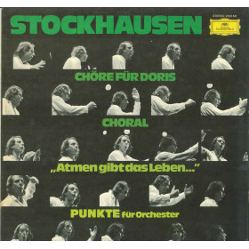 Stockhausen Lp Chore Fur Doris / Choral / Atmen Gibt Das Leben Nuovo DG Stockhausen Lp Chöre Für Doris / Choral / Atmen Gibt Das Leben Nuovo DG