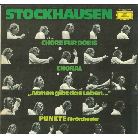 Stockhausen Lp Chöre Für Doris / Choral / Atmen Gibt Das Leben Nuovo DG