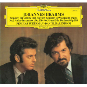Brahms Zukerman Barenboim Lp Sonaten Fur Violine Und Klavier No 2 A-dur Nuovo DG Brahms Zukerman Barenboim Lp Sonaten Fur Violine Und Klavier No 2 A-dur Nuovo DG