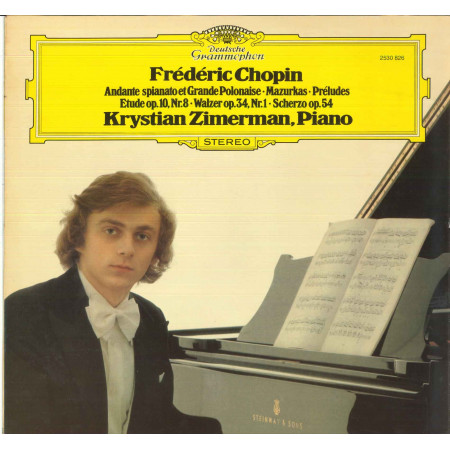 Frederic Chopin - Krystian Zimerman ‎Lp Vinile Klavierwerke / Deutsche Nuovo DG