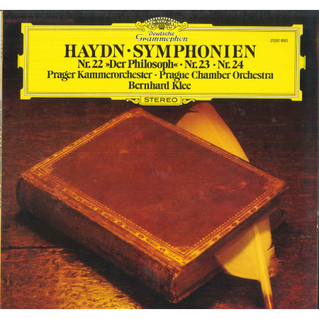 Haydn Prague Chamber Klee ‎Lp Symphonien Nr 22 Der Philosoph Nr 23 / 24 Nuovo DG