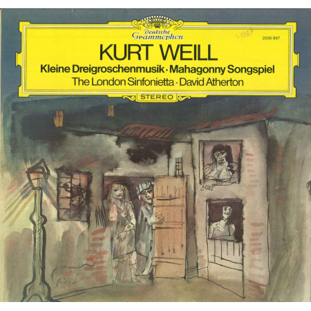 Kurt Weill ‎Lp Kleine Dreigroschenmusik / Mahagonny Songspiel Deutsche Nuovo DG