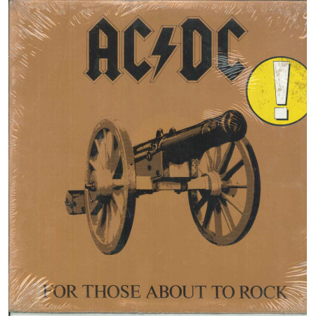 AC/DC Lp Vinile For Those About To Rock (We Salute You) Atlantic ‎Nuovo