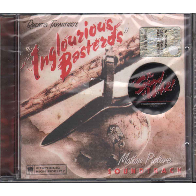 AA.VV. CD Quentin Tarantino's Inglourious Basterds Motion Picture Soundtrack Sig AA.VV. CD Quentin Tarantino's Inglourious Basterds Motion Picture Soundtrack Sig