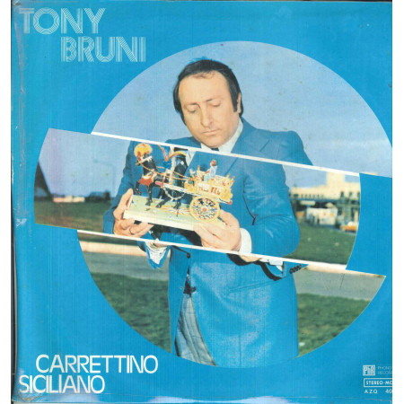 Tony Bruni Lp Vinile Carrettino Siciliano / Phonotype AZQ 40032 Nuovo