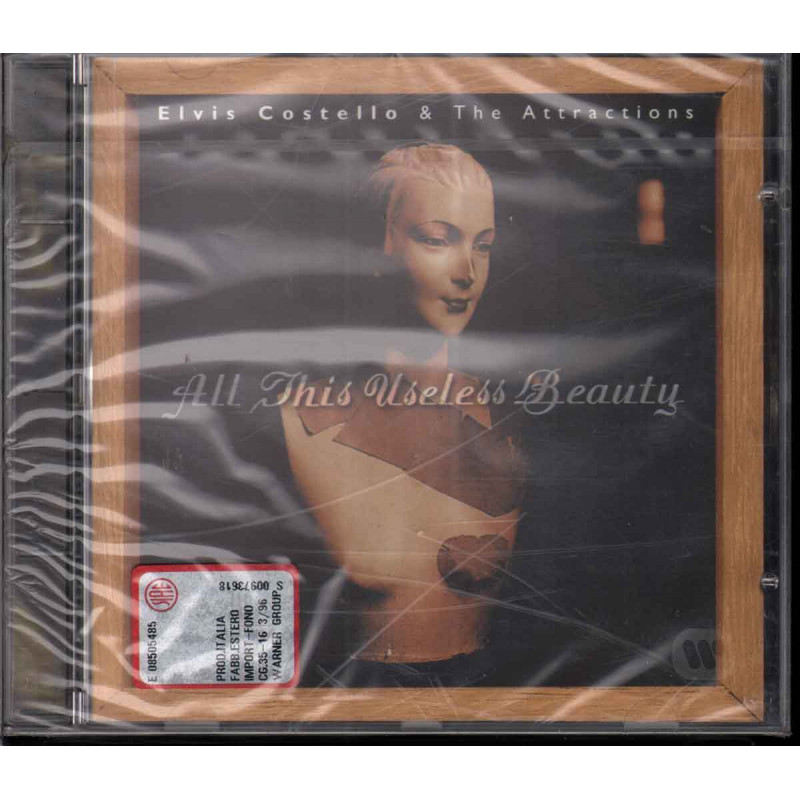 Elvis Costello CD All This Useless Beauty Sigillato 0093624619826 Elvis Costello CD All This Useless Beauty Sigillato 0093624619826