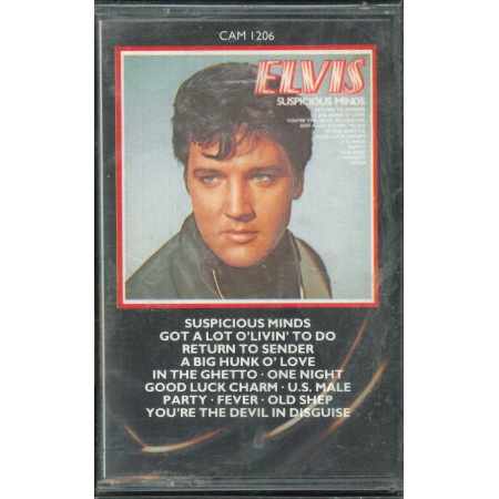 Elvis Presley MC7 Suspicious Minds / Camden ‎– CAM 1206 Sigillata